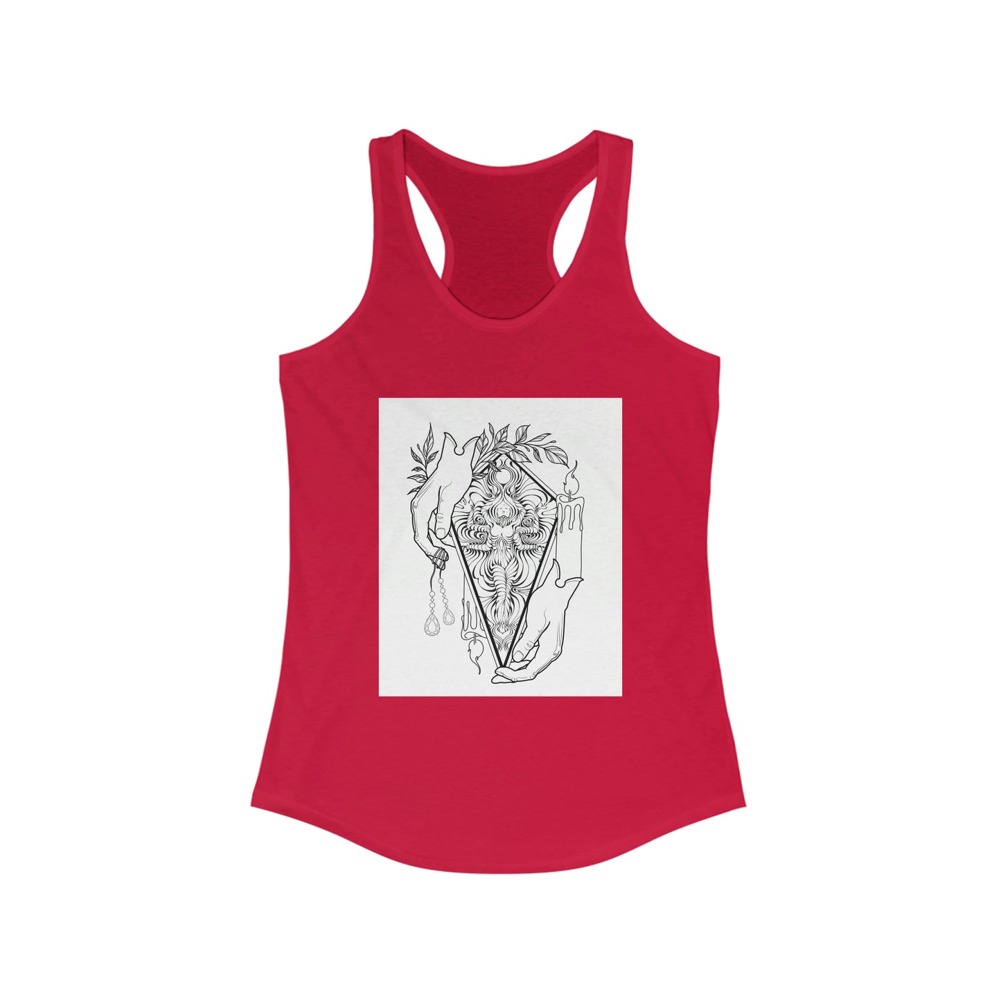 Manos womens tank top