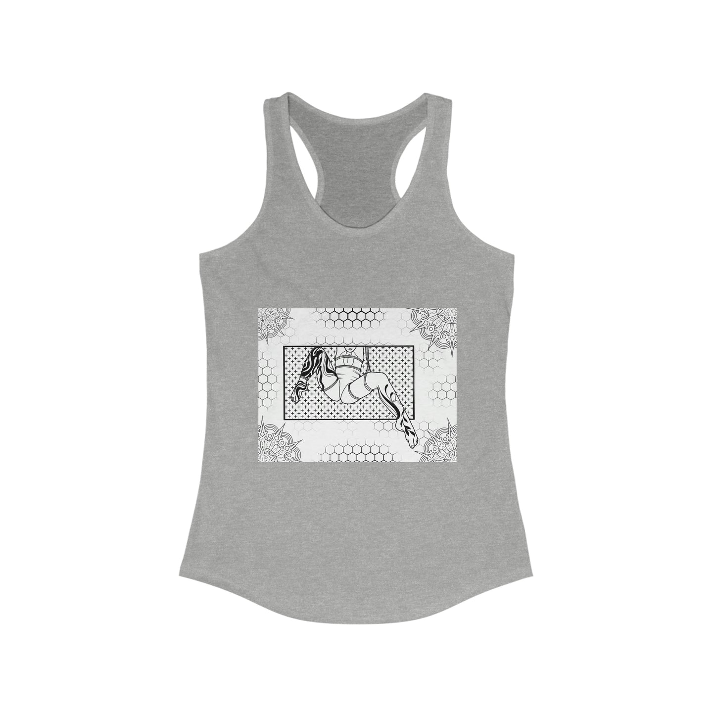 Honey Comb Day Dream Womens tank top slim fit
