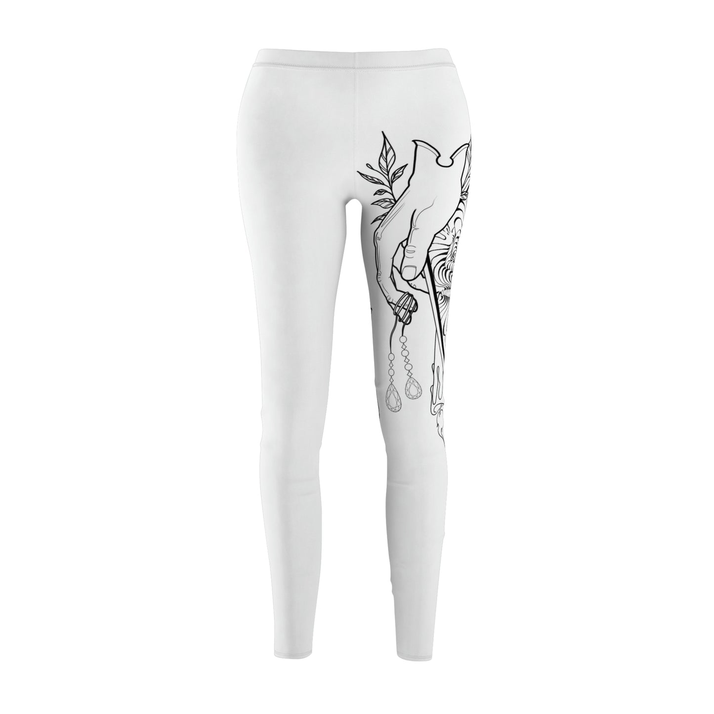 Women's Cut & Sew Casual Leggings (AOP)