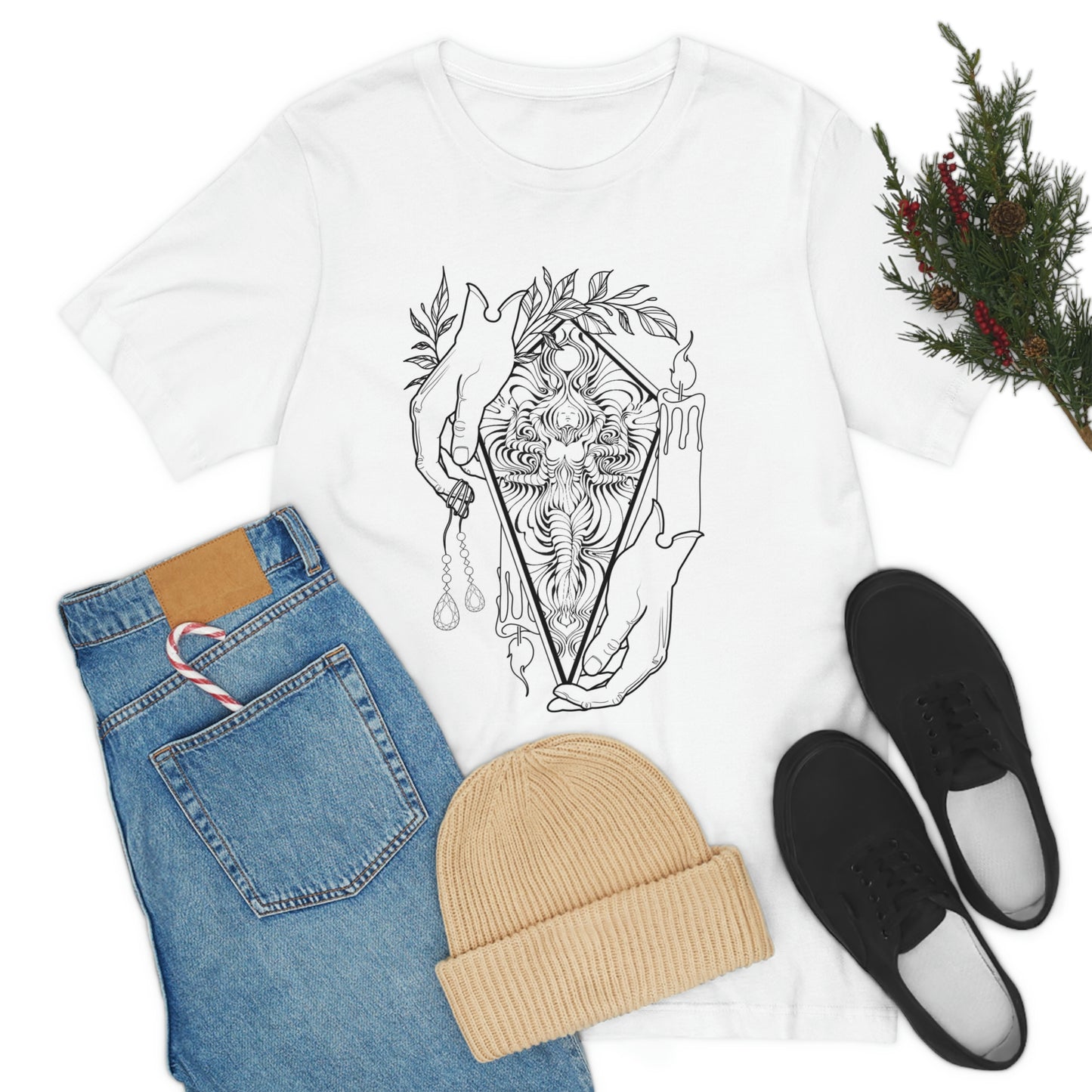 Manos Unisex Jersey Short Sleeve Tee