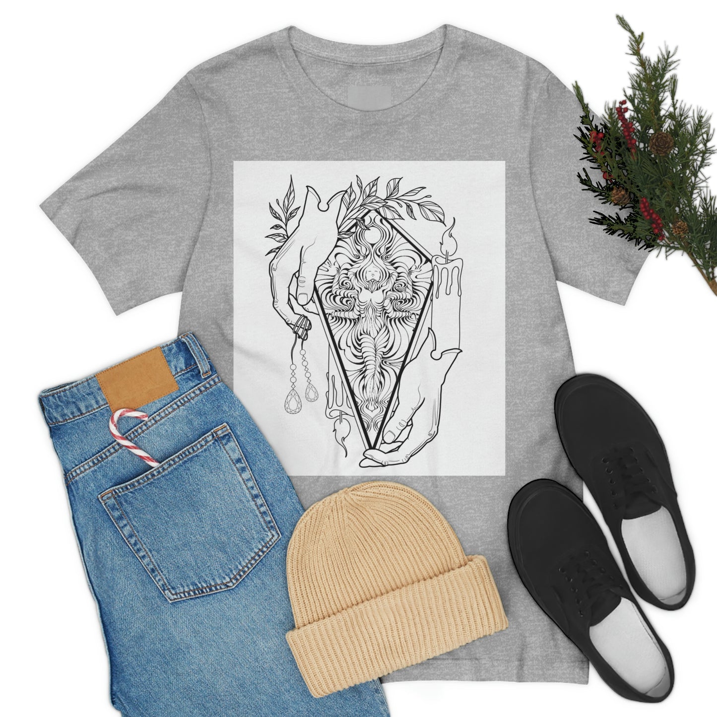 Manos Unisex Jersey Short Sleeve Tee