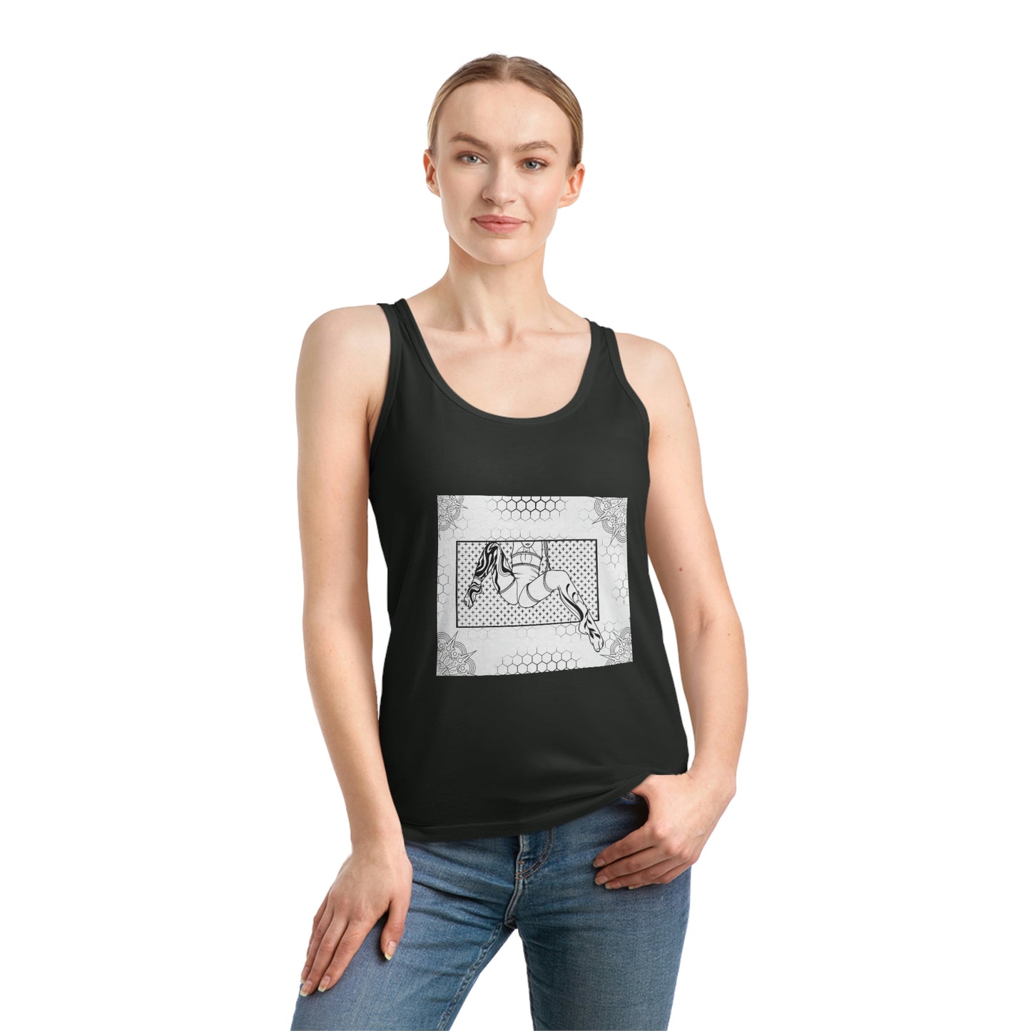 Honey Comb Day Dream Womens tank top