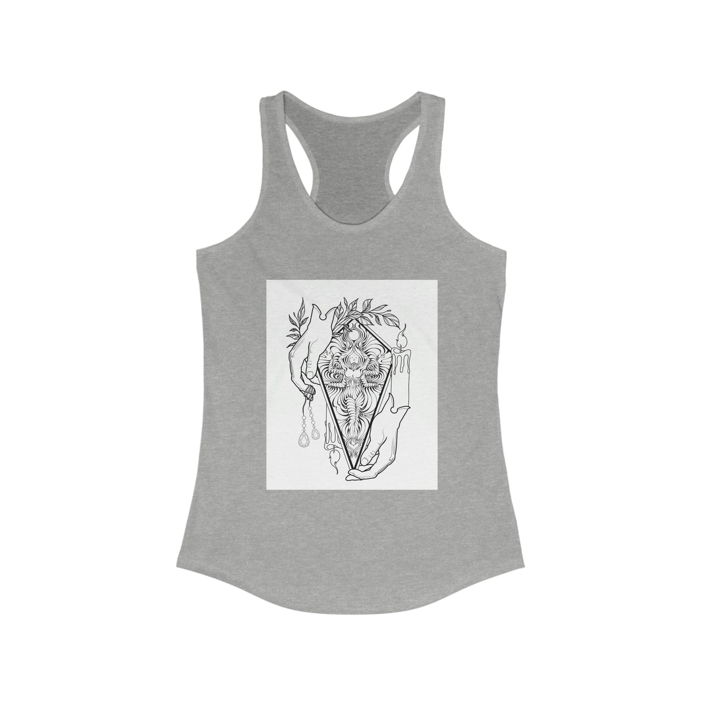 Manos womens tank top