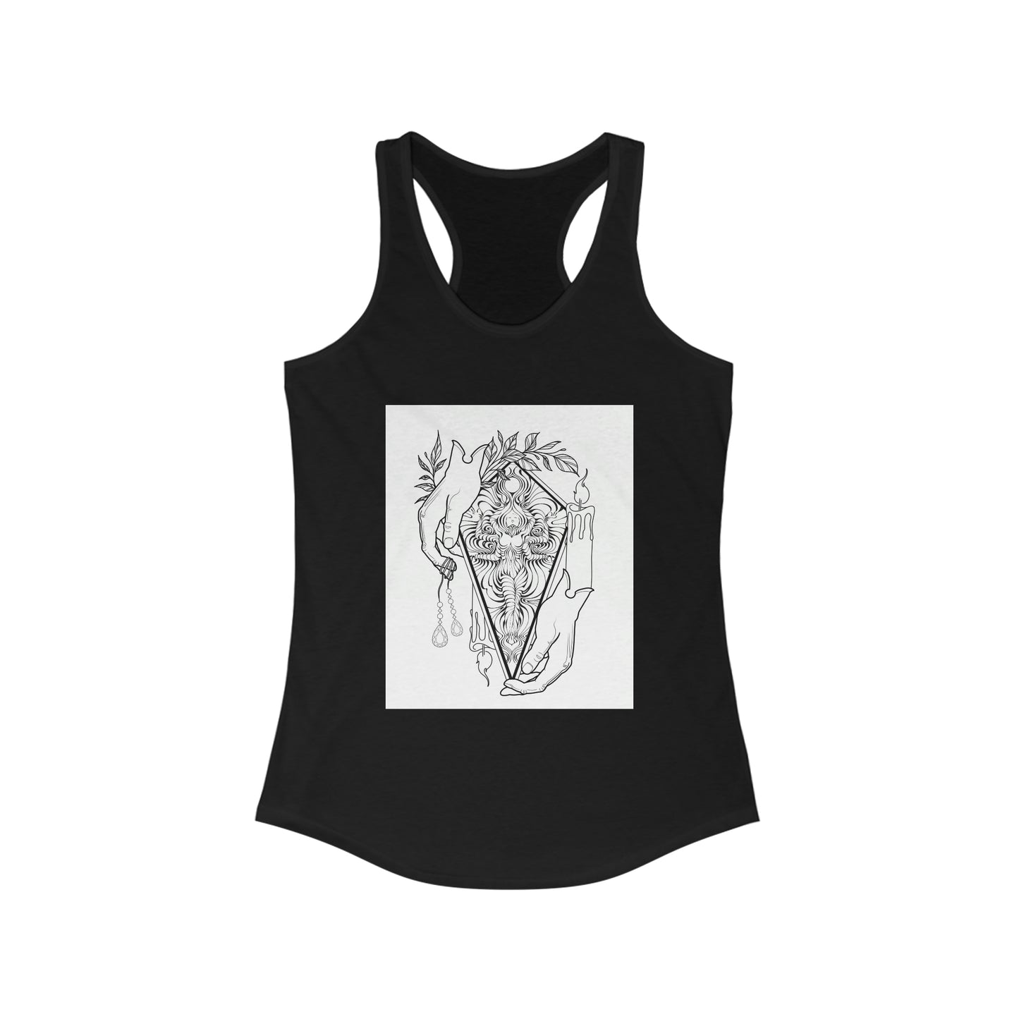 Manos womens tank top