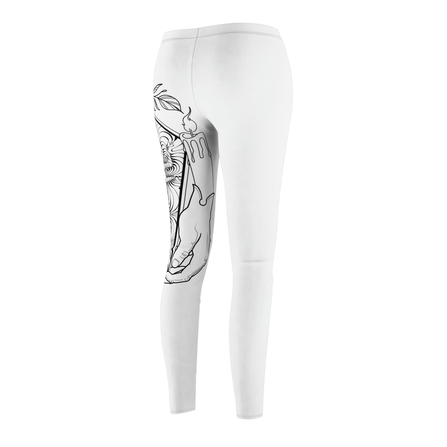Women's Cut & Sew Casual Leggings (AOP)