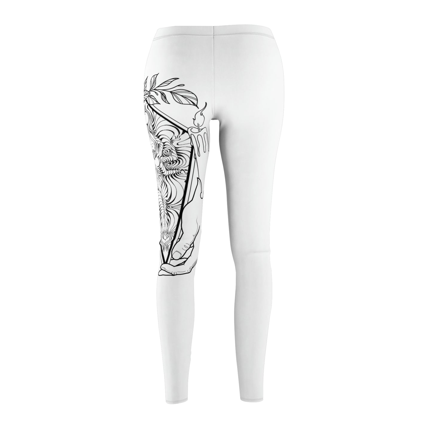 Women's Cut & Sew Casual Leggings (AOP)