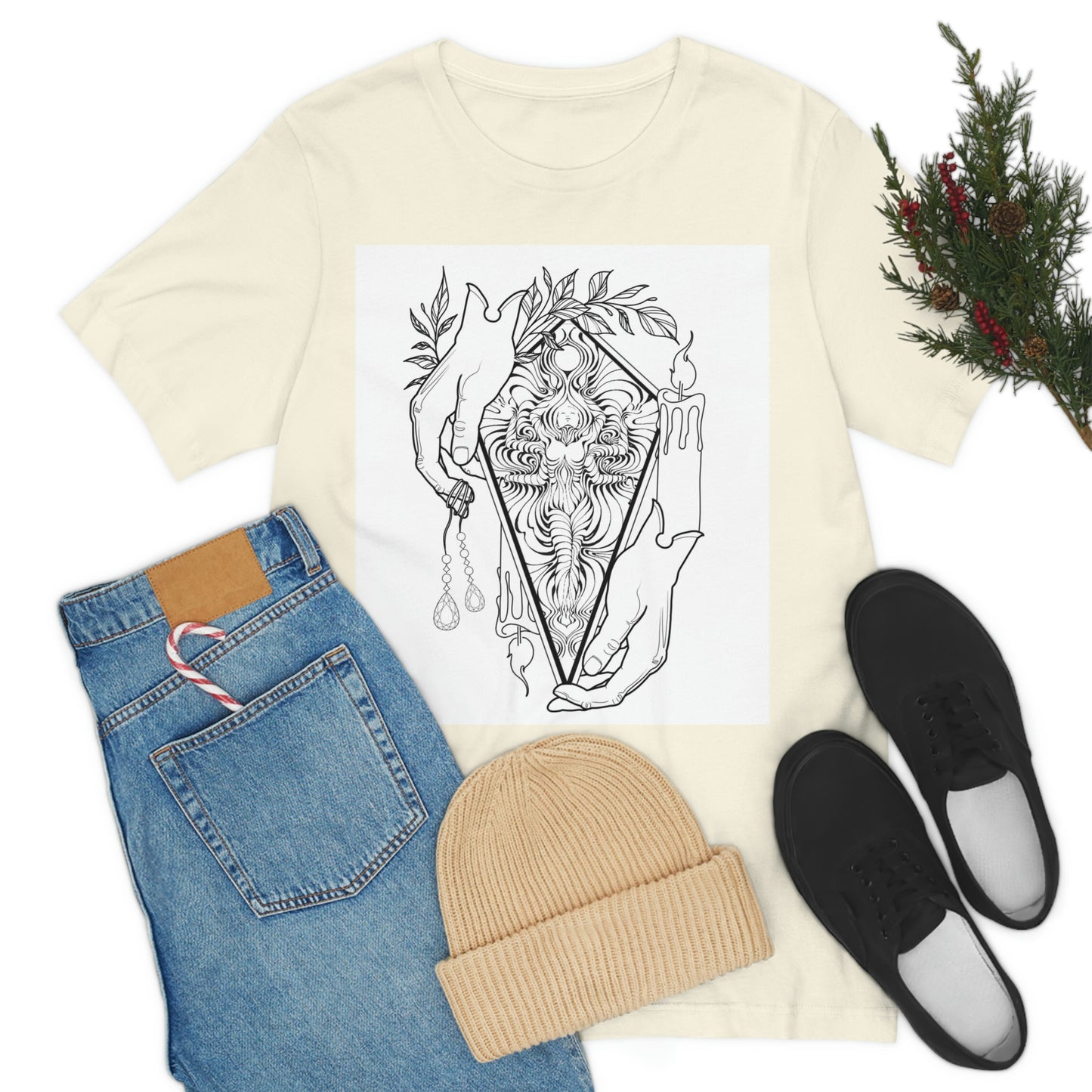Manos Unisex Jersey Short Sleeve Tee