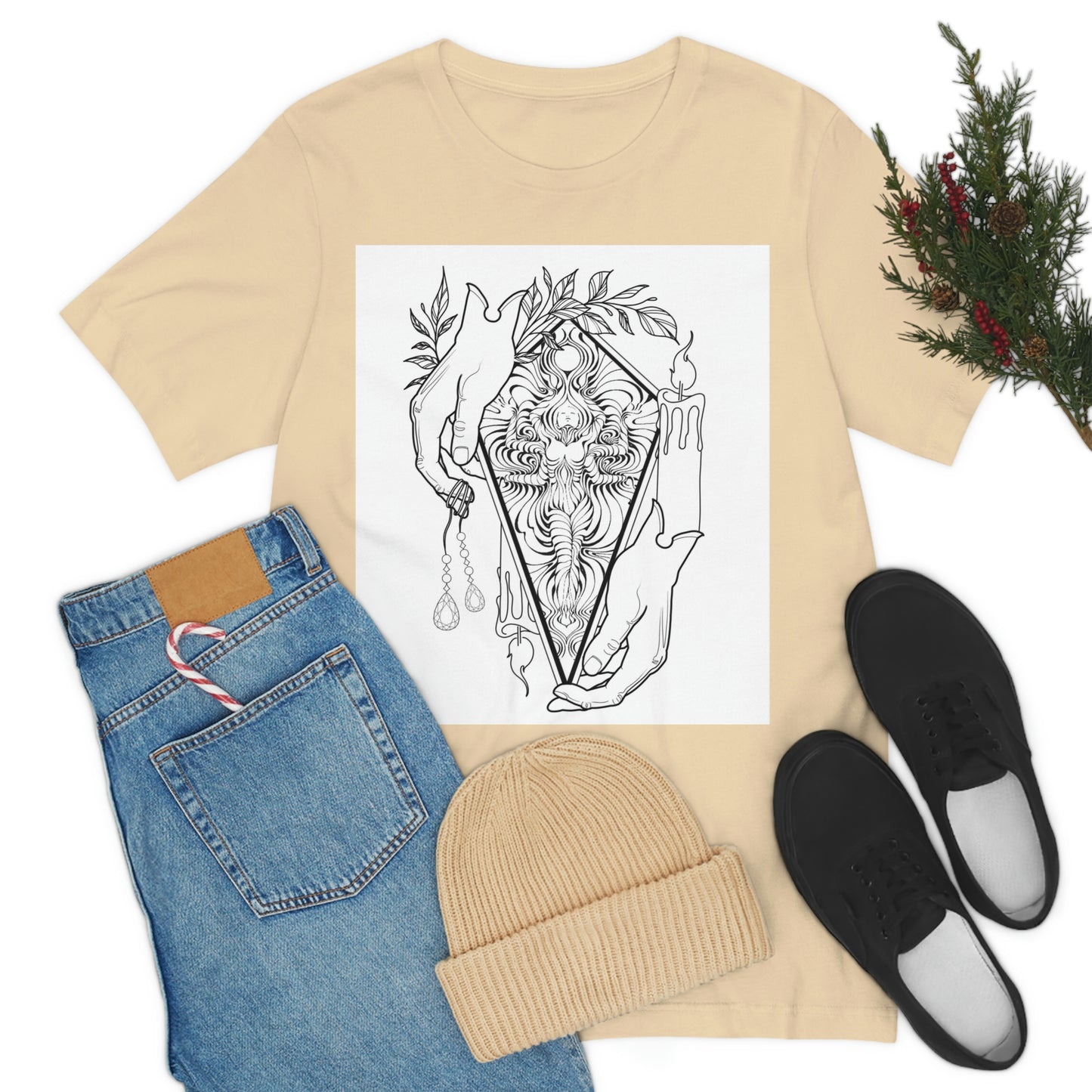 Manos Unisex Jersey Short Sleeve Tee