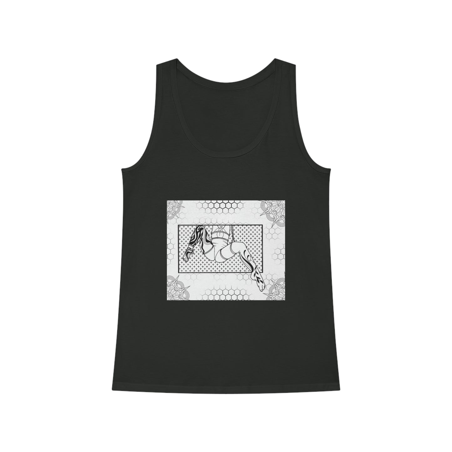 Honey Comb Day Dream Womens tank top
